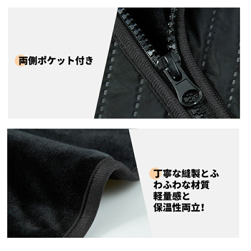 電熱ベスト ヒーターベスト モバイルバッテリ付き 電熱ジャケット 防寒着 アウター 充電式 加熱ベスト 7箇所加熱 防寒 USB給電 薄型 洗濯可能 インナー besuto-13