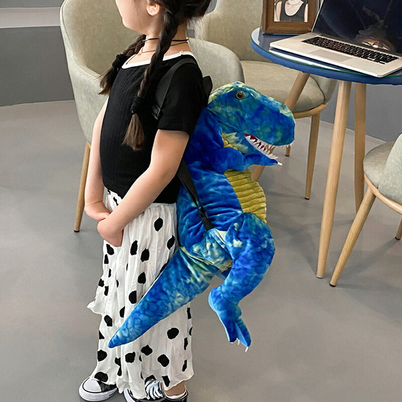 子供 リュック 恐竜　キッズ リュック 子供リュックサック ポリエステル 小さめ ファスナー 恐竜リュック 恐竜 グッズ ぬいぐるみ キッズ 子供 男女兼用 女の子 男の子 女子 男子 子供用 こども 子ども かわいい 可愛い 人気