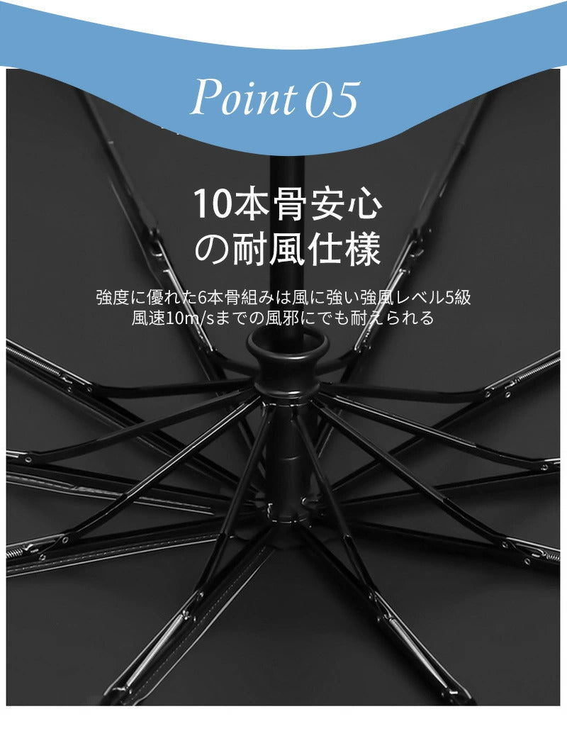 完全遮光 日傘 遮光率100% 折りたたみ 傘 自動開閉 折り畳み傘 軽量 1級遮光 UVカット 大きい レディース メンズ コンパクト 大きめ 防水 ワンタッチ 丈夫 風に強い 女性 10本骨 撥水 軽量  耐風 晴雨兼用 晴雨兼用傘