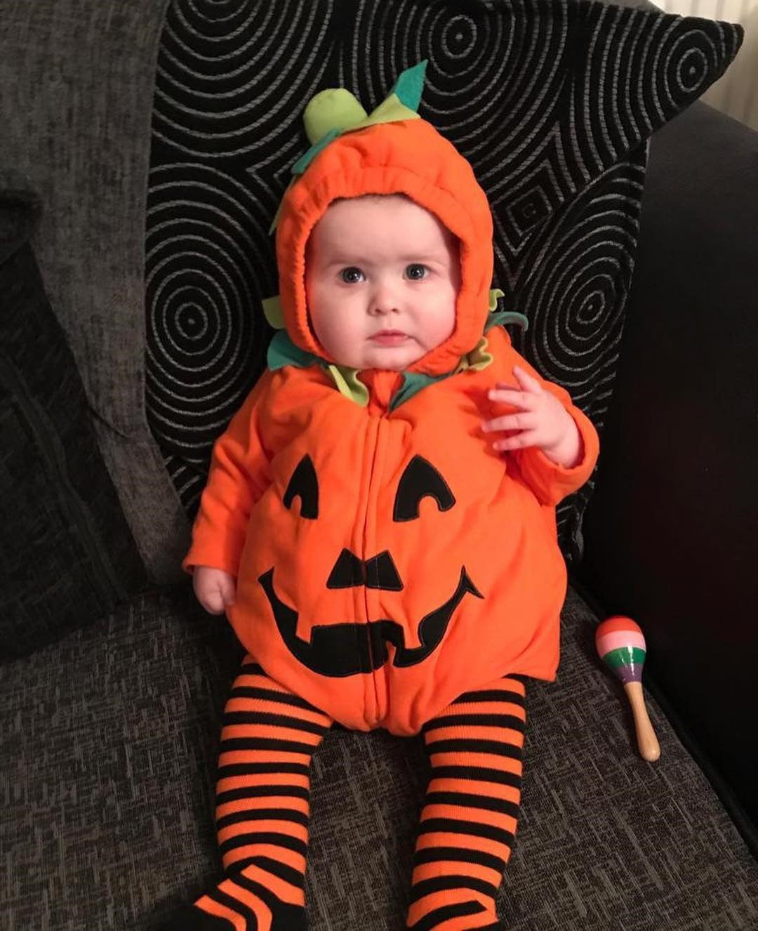 【最後の在庫処分】ロンパース ベビー ベビーロンパース かぼちゃ カボチャ 男の子 女の子 ハロウィン かぼちゃロンパース 仮装 コスチューム ベビーコスチューngy-1-cp