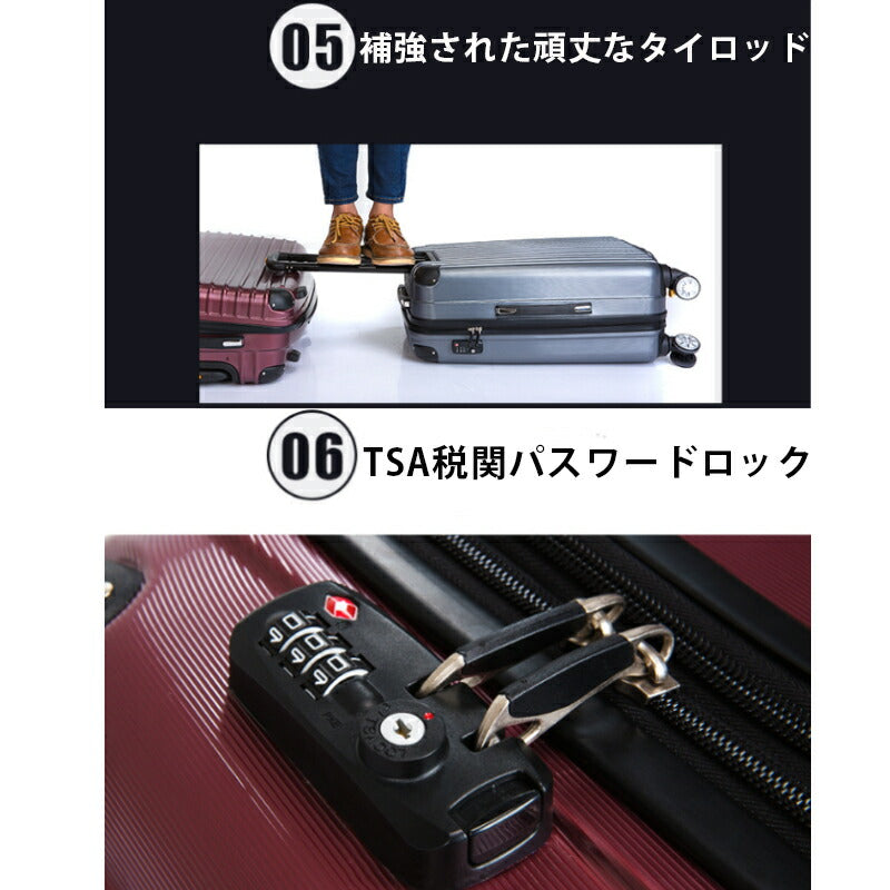 スーツケース Sサイズ キャリーケース 機内持ち込み キャリーバッグ トランク 旅行カバン 超軽量 かわいい 可愛い メンズ レディース  TSAロック 国内 suitcase-4103-hd