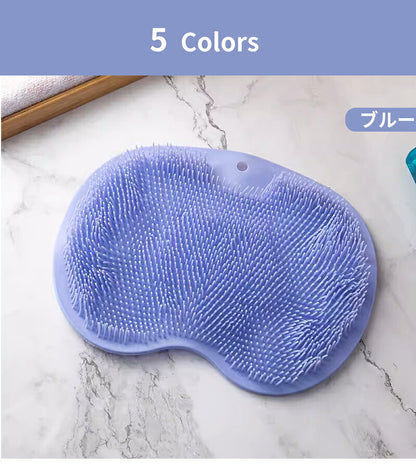 フットブラシ 足臭 足裏ケア お風呂 柔らか 足洗い フット 背中ケア ブラシ マット 足洗用 足洗マット シリコン 爪ブラシ 足洗いマット 足裏ブラシ フットケア 足洗いブラシ 角質ケア 足くさい 水虫 足裏 足裏洗い 吸盤付き 背中ブラシ