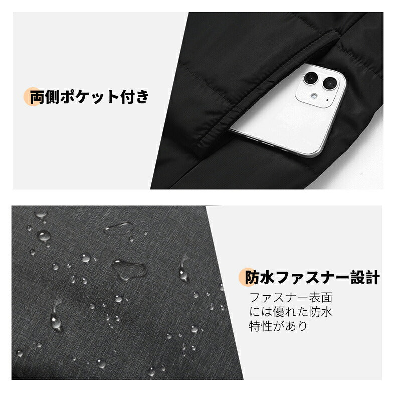 【送料無料~】電熱ベスト  防寒着 速暖 日本製ヒーター 中綿 USB給電 バッテリー付き 洗える 三段階調温 軽量 冷え性 メンズ レーディス 20000mAh 11エリア発熱 新生活 電熱ウェア  S4XL バイクウェア ヒーターベスト 加熱ベスト 前後独立温度設定