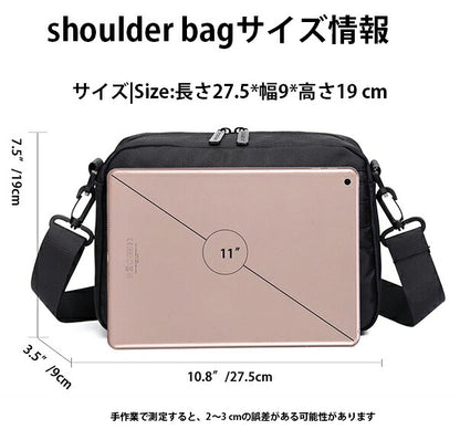 ショルダーバッグ キャンバス コンパクトボディバッグ ミニ バッグ メンズ バッグインバッグ レディース コンパクト 撥水 大容量 ポケット 散歩 普段使い 通勤 レディース おしゃれ ショルダー 斜めがけ 軽量 プレゼント ギフト 手洗い 仕切り整理
