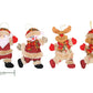 クリスマスオーナメント クリスマス 飾り 3type サンタ クリスマスツリー 飾り付け オーナメント 鈴 リース christmas ornaments 装飾christmas-001