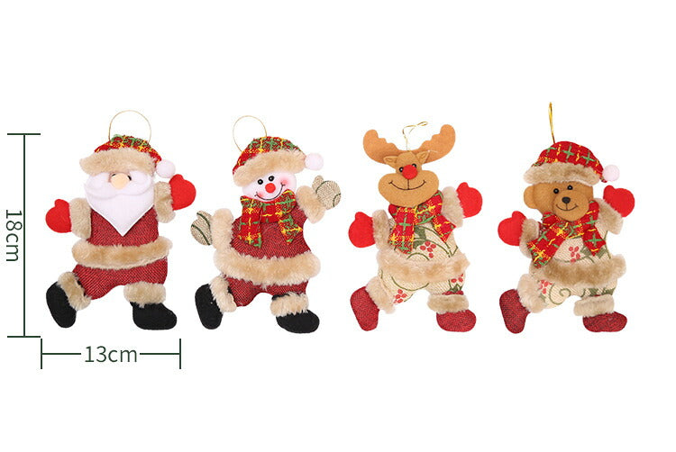 クリスマスオーナメント クリスマス 飾り 3type サンタ クリスマスツリー 飾り付け オーナメント 鈴 リース christmas ornaments 装飾 サンタクロース トナカイ 雪だるま かわいい 北欧 おしゃれ ガラス ボール アクセントに サンタクロース