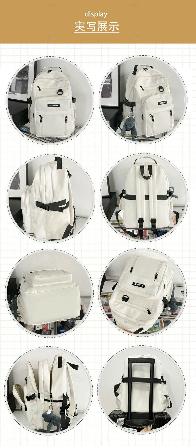 リュック リュックサック レディース バックパック メンズレディース ナイロン 大容量 軽量 撥水 A4 pc 2way ベルト付き 背面 ファスナー ポケットたくさん 男女兼用 通勤 通学 学生 高校生 スポーツ 人気 韓国  旅行 多機能 アウトドア 登山