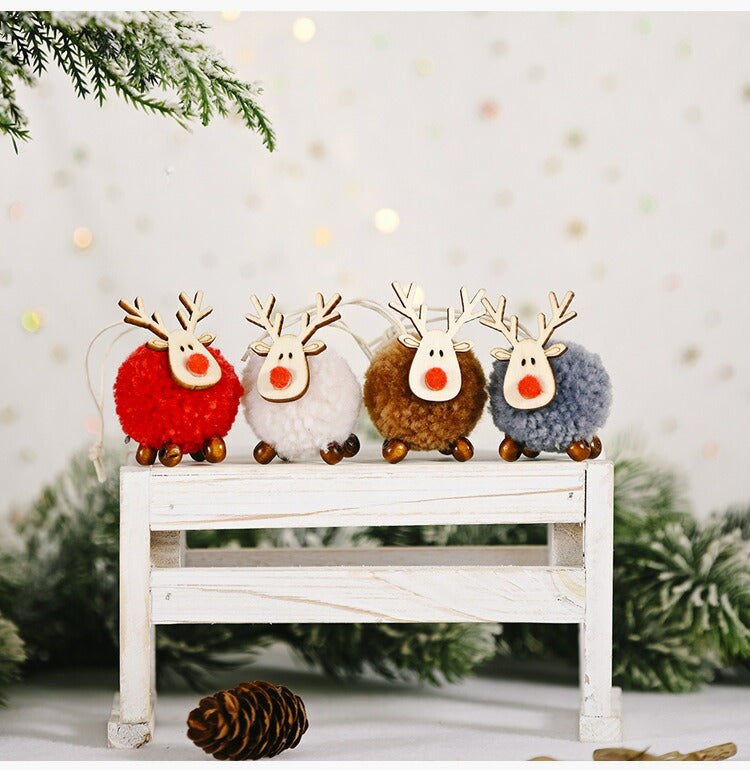 クリスマスオーナメント クリスマス 飾り 3type サンタ クリスマスツリー 飾り付け オーナメント 鈴 リース christmas ornaments 装飾christmas-001