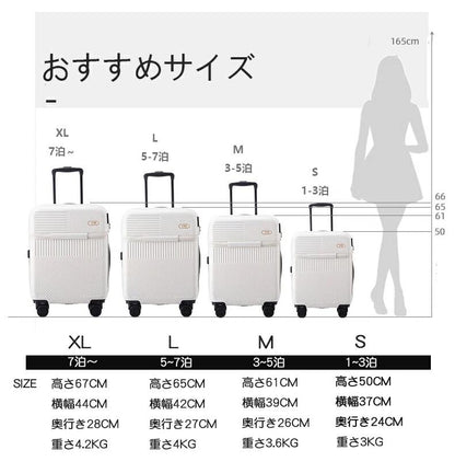スーツケース フロントオープン 機内持ち込み Sサイズ ファスナータイプ USBポート付き キャリーケース 軽量 トップオープン 前開き キャリーバッグ ビジネス 出張 旅行 メンズ かわいい 静音 ブラック トランクケース 小型 大容量