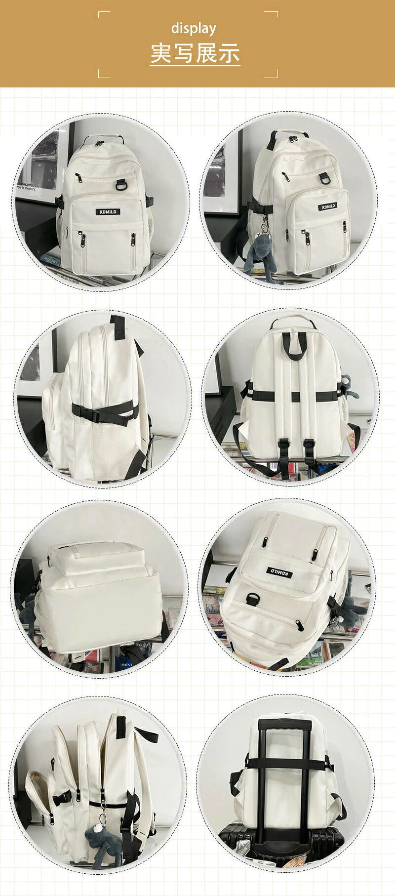 リュック リュックサック レディース バックパック メンズレディース ナイロン 大容量 軽量 撥水 A4 pc 2way ベルト付き 背面 ファスナー ポケットたくさん 男女兼用 通勤 通学 学生 高校生 スポーツ 人気 韓国  旅行 多機能 アウトドア 登山