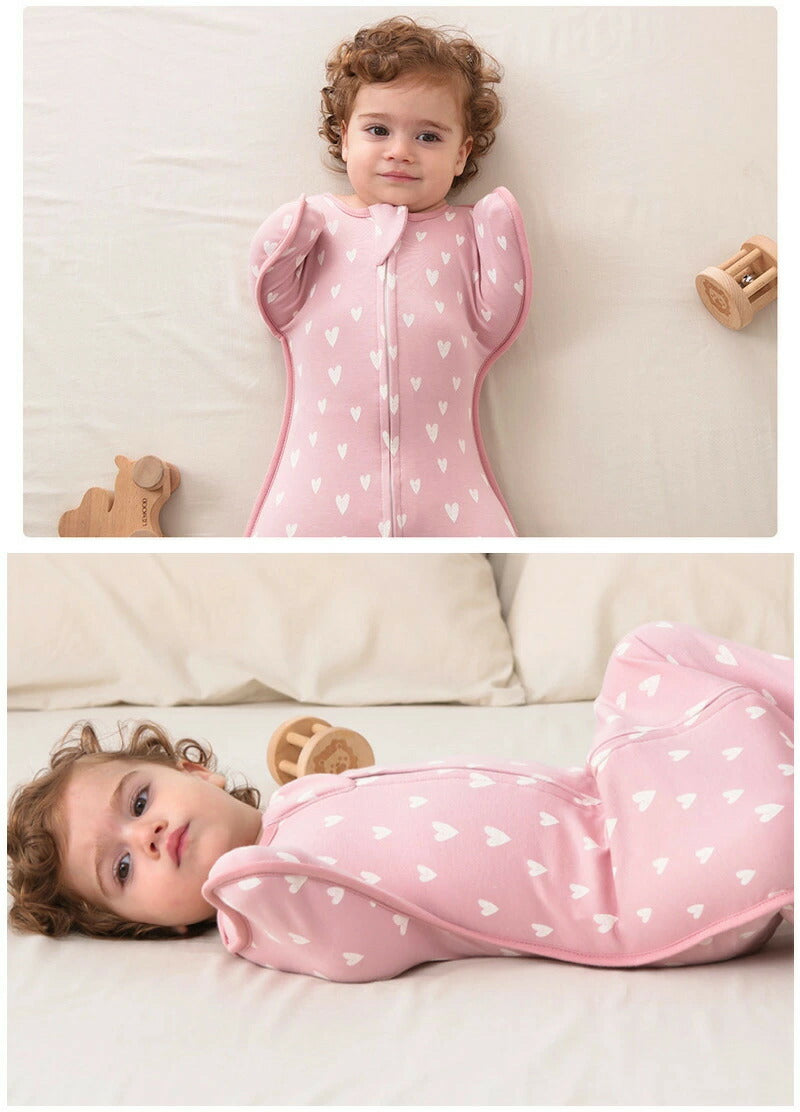 スワドル おくるみ 新生児 ベビー 赤ちゃん 綿100% 安眠 モロー反射対策 夜泣き対策 寝返り対策 熟睡 寝かしつけ ひっかき防止 黄昏泣き 通気 静電気防止 敏感肌 退院祝い かわいい 無地 プレゼント 出産祝い スリーパー