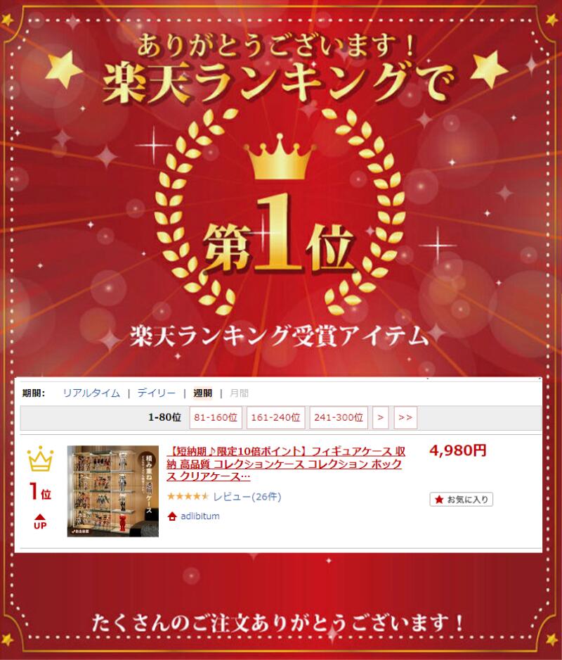 フィギュアケース 収納 高品質  ケース ボックス コレクションケース コレクションケース コレクション ボックス クリアケース 透明展示ケース 積み重ね可能 組み立て式 透明 アクリル コレクションボックス アクリルケース