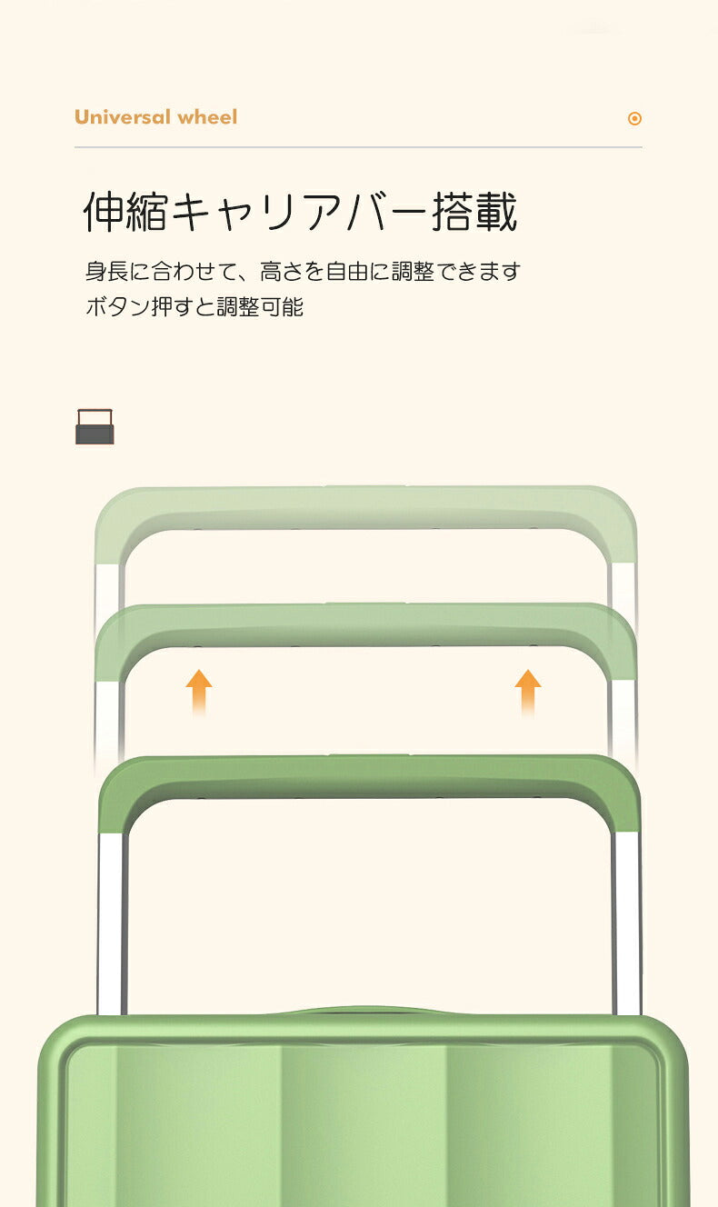 スーツケース 機内持ち込み USBポート付き ファスナータイプ 前ポケット キャリーケース 前開き キャリーバッグ レディース かわいい Sサイズ Mサイズ トランク 泊まる 超軽 TSAロック搭載 大容量 2way 修学旅行