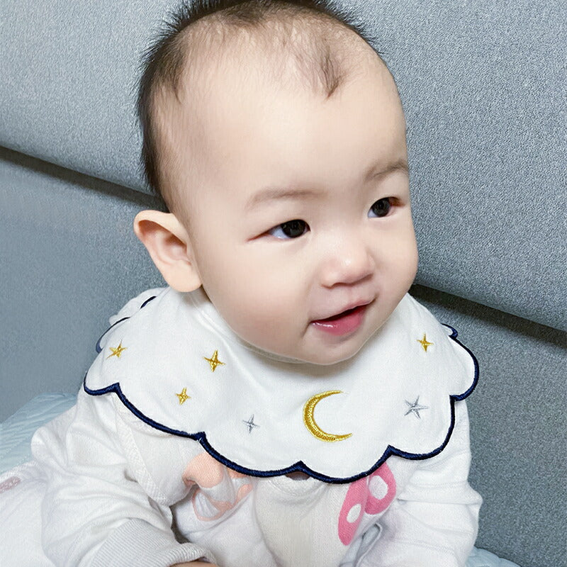 【3点セット】防水 スタイ セット スタイ セット かわいい 男の子 女の子 赤ちゃん よだれかけ ビブ 出産祝い ギフト スタイセット 前掛け まるいスタイ 360度 ビブ ベビー 赤ちゃん キッズ 子供 コットン