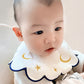 【3点セット】防水 スタイ セット スタイ セット かわいい 男の子 女の子 赤ちゃん よだれかけ ビブ 出産祝い ギフト スタイセット 前掛け まるいスタイ 360度 ビブ ベビー 赤ちゃん キッズ 子供 コットン