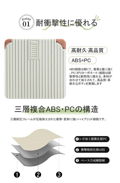 スーツケース 親子セット キャリーケース キャリーバッグ 機内持ち込み  ミニケース付き TSAロック 旅行バッグ 化粧ケース 超軽量丈夫 耐衝撃 静音キ 1～3泊用 出張 海外 国内 旅行 短途旅行 入院 女性 かわいい おしゃれ  旅行カバン