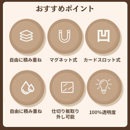 フィギュアケース 収納 高品質  ケース ボックス コレクションケース コレクションケース コレクション ボックス クリアケース 透明展示ケース 積み重ね可能 組み立て式 透明 アクリル コレクションボックス アクリルケース