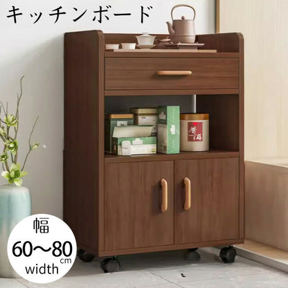 キッチンカウンター キッチンボード ロータイプ レンジ台 幅60幅 スリムキッチン 間仕切り収納 食器棚 レンジラック大型レンジ対応 北欧レンジラック シンプル キッチン収納 食器収納 キッチンラック おしゃれ レンジボード