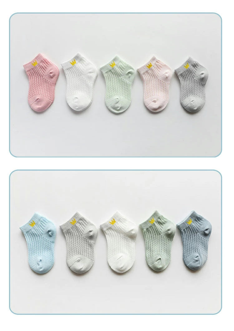 子供 靴下 5足組 夏用春夏用 子供用 ショートソックス 男の子 女の子 靴下 キッズ 靴下 ベビー デザイン 可愛い おしゃれ アンクルソックス かわいい ベビー靴下 子供服 ジュニアくつした 幼稚園 通園 春夏秋冬 通学靴下 保育園