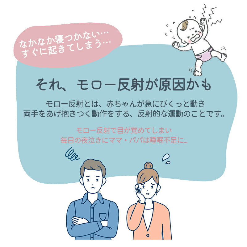 おくるみ スワドル ベビー コットン 赤ちゃん スリーパー 寝返り対策 安眠 夜泣き対策 モロー反射 寝かしつけ ベビー服 黄昏泣き  通気 敏感肌 静電気防止okurumi-005-1