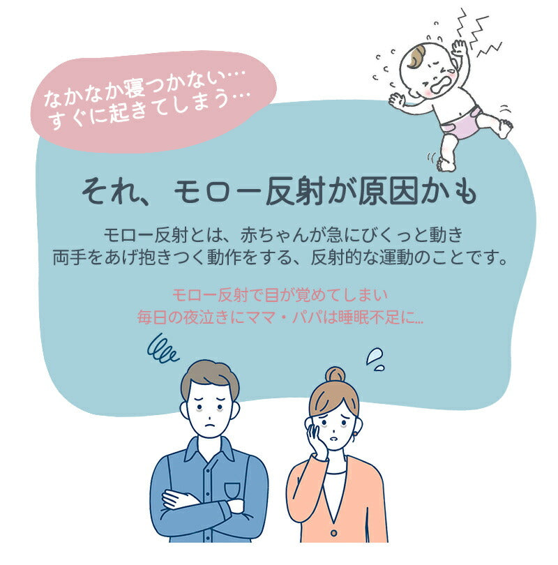 おくるみ スワドル 新生児 赤ちゃん 綿100% 安眠 熟睡 寝かしつけ 夜泣き対策 モロー反射 背中スイッチ 寝ぐずり対策 通気性 吸水性 吸水性ュ 出産準備sleepbag-007-1