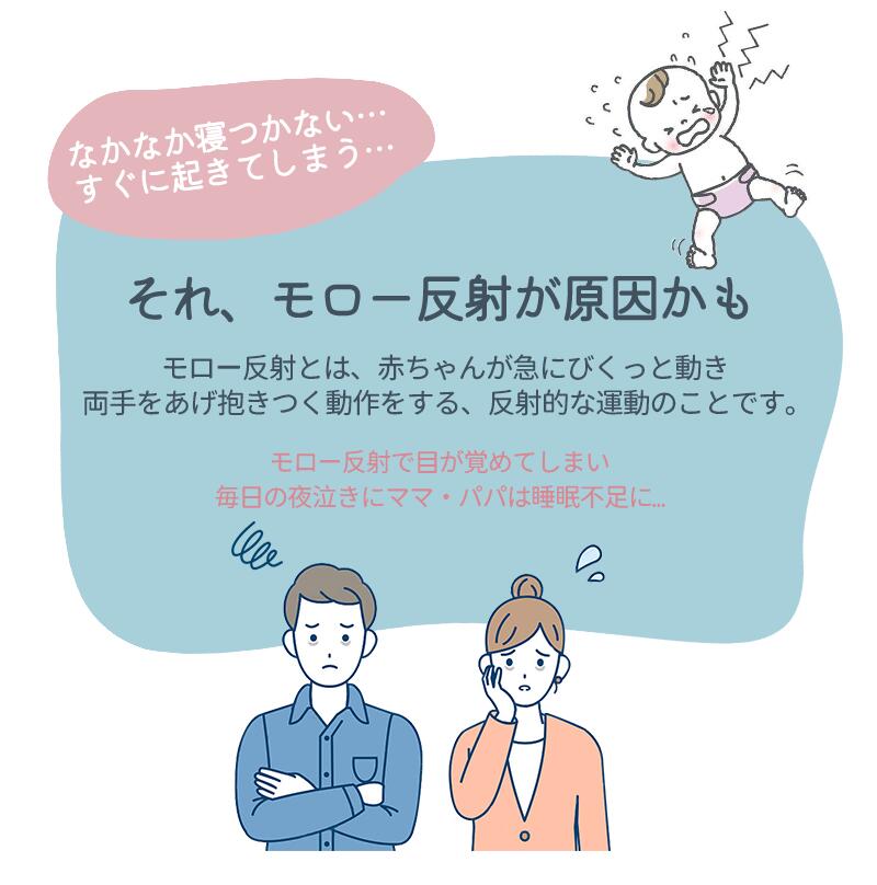 スワドル 着るおくるみ ベビー 綿100% 手が出せる スリーパー 安眠 モロー反射 足が出せる 出産祝い 赤ちゃん スワドル 寝袋 ぐずり 夜泣き 対策 奇跡okurumi-0012-1