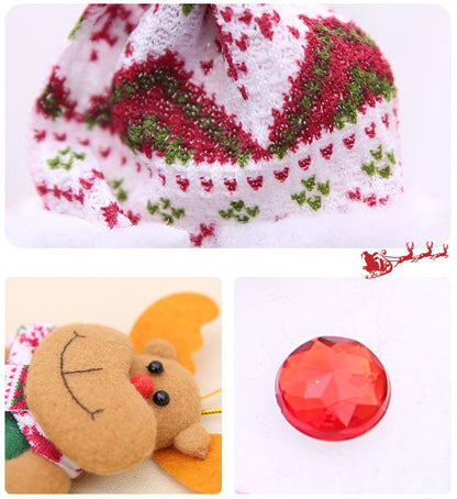 クリスマスオーナメント クリスマス 飾り 3type サンタ クリスマスツリー 飾り付け オーナメント 鈴 リース christmas ornaments 装飾 サンタクロース トナカイ 雪だるま かわいい 北欧 おしゃれ ガラス ボール アクセントに サンタクロース