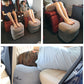 エアーフットレスト 空気入れ 簡単 3段 高さ調節 軽量 折りたたみ コンパクト エアー 足置き台 むくみ対策 エコノミー症候群 飛行機 車 ドライブ 長距離移動 帰省 後部座席 足枕 オットマン 車中泊 車内 機内 新幹線 バス オフィス