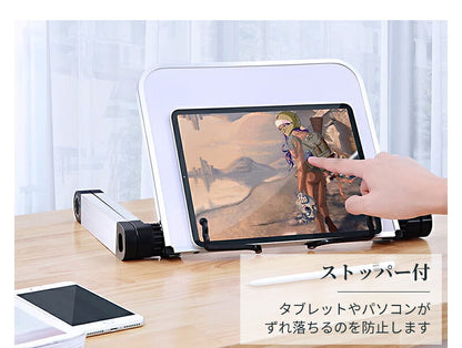 【送料無料】たためる軽量アルミテーブル　コンパクト ラップデスクローテーブル 折りたたみ テーブル 軽量 アルミ 持ち運び 高さ調整 　便利 介護　ソファ ベッド 読書 スマホ タブレット サイドテーブル