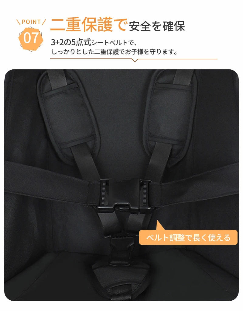 【超軽量2.8kg★3秒展開!】 コンパクト ベビーカー 軽量 折りたたみ バギー 2.8kg 持ち運び ポータブル ワンタッチ展開 折りたたみ式 サンルーフ 赤ちゃん 子ども B型ベビーカー 1歳 2歳 3歳 子供 おでかけ 小型 メッシュ 耐荷重50kg