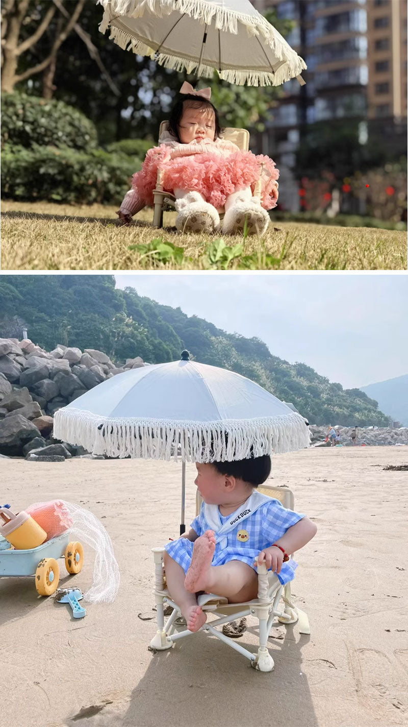 ベビーチェア テーブルチェア キッズチェア 子供?日よけ?赤ちゃん お食事椅子 折り畳み携帯式 軽量 幼児用 滑り止め 丈夫 安全ベルト 離乳食 屋内 屋外 収babychair-004