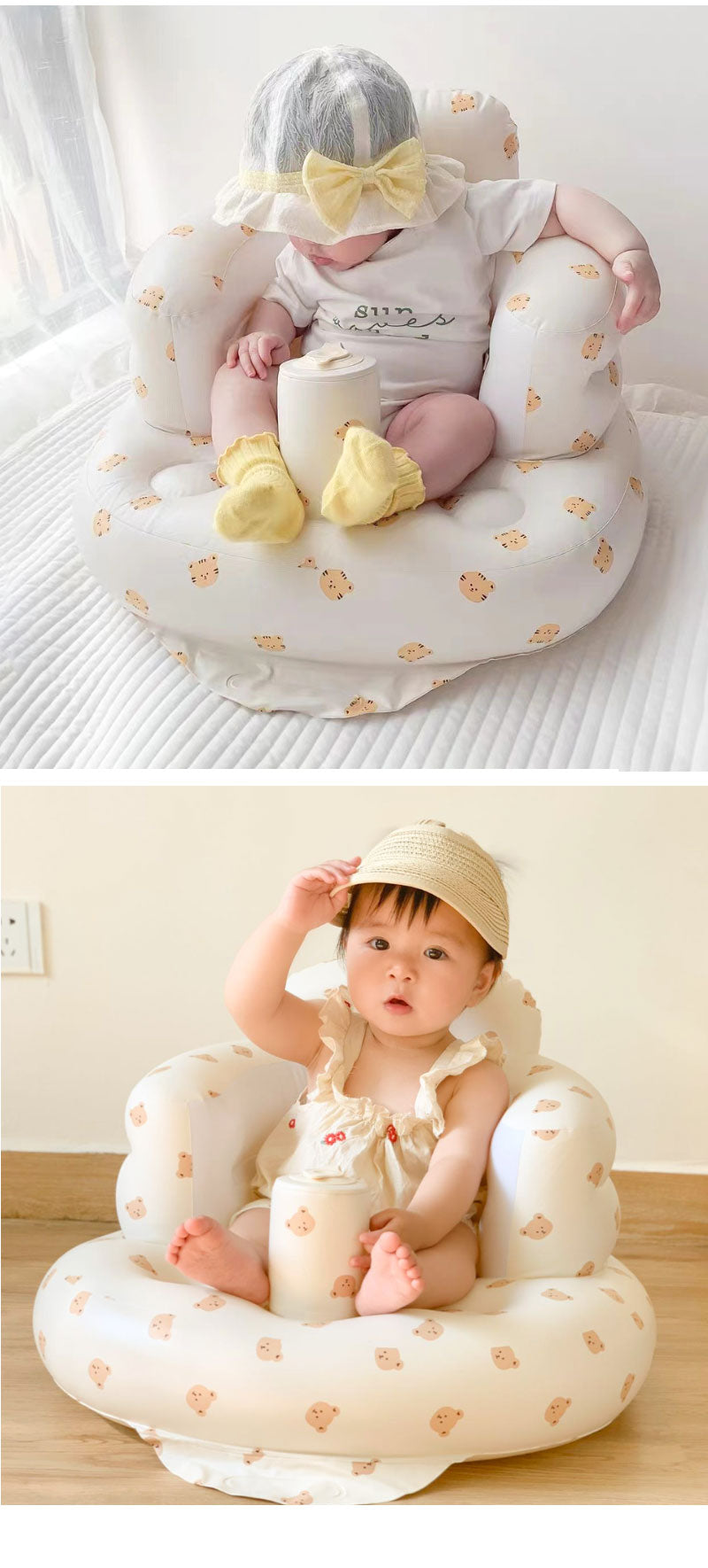 椅子 ビニール 赤ちゃん ベビーチェア ベビーバス 赤ちゃん椅子 ベビー椅子 赤ちゃんチェア コンパクト ベビーソファ 軽量 ベビーソファー 折り畳み お座り練babychair-005