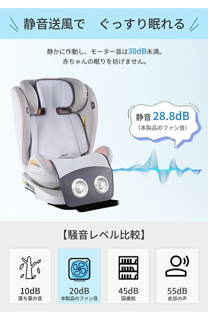 ベビーカー シート ファン 扇風機 チャイルドシート 暑さ対策 ドーナツ ロリポップ オレオ ファンシート クールシート 夏 赤ちゃん ファン付シート 保冷シート 保冷 保冷シート ひんやり 新生児 ベビーカー用  シート