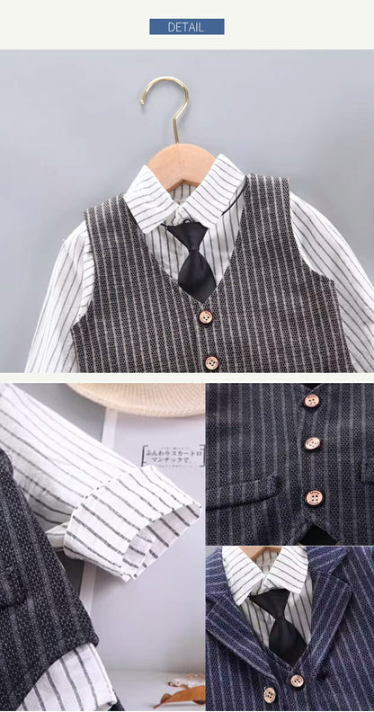 フォーマル 男の子 子供スーツセット おしゃれ キッズフォーマル ジャケット シャツ 上下セット 長袖 子供 服 入園式 七五三 入学式 卒業式 結婚式 お宮参り ピアノ 発表会 誕生日 撮影写真 セットアップ