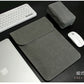 ノートパソコンバッグ 電源バッグ 防水 軽量 充電器ケーブル 13-16インチ Apple MacBook MacBook Air 13.6 15.3 ?Pro 13 14 15 16 iPad Pro 13 Air 13 11 Surface Pro 11 10 9 PCバッグ レザーケース 用収納バッグ 用保護ポーチ