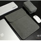 ノートパソコンバッグ 電源バッグ 防水 軽量 充電器ケーブル 13-16インチ Apple MacBook MacBook Air 13.6 15.3  Pro 13 14 15 16 iPad Pro 13 Air 13 11 Surface Pro 11 10 9 PCバッグ 用保護ポーチ レザーケース 用収納バッグ