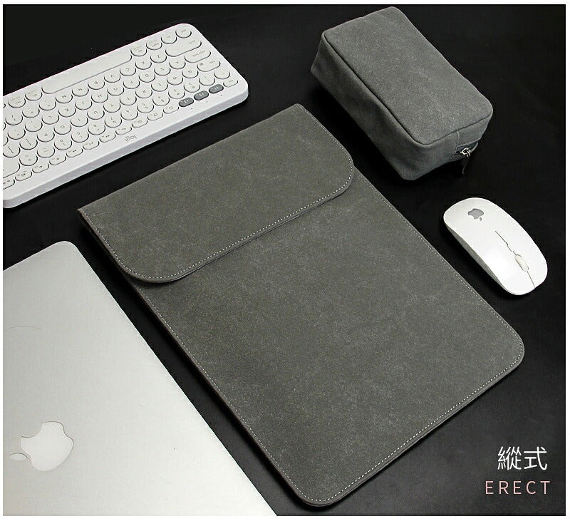 ノートパソコンバッグ 電源バッグ 防水 軽量 充電器ケーブル 13-16インチ Apple MacBook MacBook Air 13.6 15.3  Pro 13 14 15 16 iPad Pro 13 Air 13 11 Surface Pro 11 10 9 PCバッグ 用保護ポーチ レザーケース 用収納バッグ