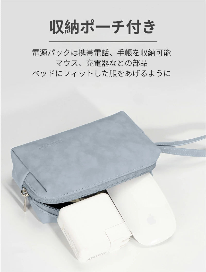 ノートパソコンバッグ 電源バッグ 防水 軽量 充電器ケーブル 13-16インチ Apple MacBook MacBook Air 13.6 15.3 ?Pro 13 14 15 16 iPad Pro 13 Air 13 11 Surface Pro 11 10 9 PCバッグ レザーケース 用収納バッグ 用保護ポーチ