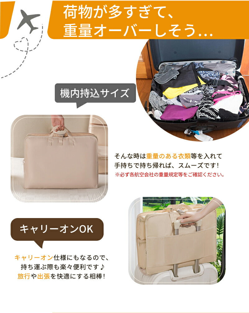 トラべルポーチ 6in1 吊り下げ 圧縮バッグ 撥水 キャリーオン可 仕分け 収納 ファスナー 送料無料 旅行 衣類 出張 服 国内旅行 海外旅行 パッキング 大容量 軽量 コンパクト トラベルポーチ 圧縮 洗面用具 収納ポーチ 旅行用圧縮袋 圧縮ポーチ 小物 整理 便利グッズ 収納袋