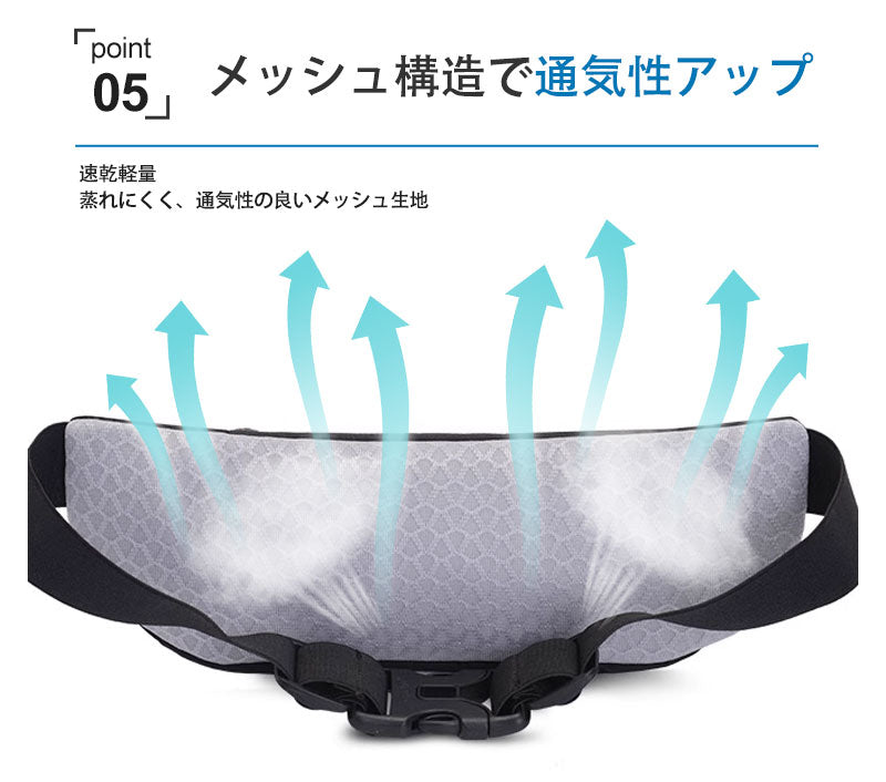 ランニングポーチ 軽量 ウエストポーチ 揺れない ジョギング マラソン 斜め掛け ボトルポーチ 給水ボトル フィットモデル スマートフォン収納 メンズ レディース iPhone リフレクター スポーツ ウエストバック アウトドア ランニングバッグ