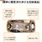 バッグインバッグ For  For Hermes Birkin 対応 高品質 絹織物 自立 軽い インナーバッグ サテン 素材 アセテートサテン レディース ツールボックス 仕切り 収納バッグ マザーズバッグ マルチポケットFor Birkin  BK 25 BK 30 BK 40 BK 45 BK 50 サイズ対応