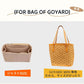 バックインバック ゴヤール goyard  ゴヤール用 インナーバッグ おしゃれ ブランド オシャレ キューブバッグ レディース バッグ オーガナイザー 小さめ 軽量 フェルト シンプル 自立 大容量 洗える ポケット付き 仕切り ファスナー