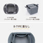 バックインバックピコタン ピコタンバッグ  Picotin 18/22用 インナーバッグ おしゃれ ブランド オシャレ キューブバッグ レディース バッグ オーガナイザー 軽量 フェルト シンプル 大容量 自立  仕切り ファスナー エルメス