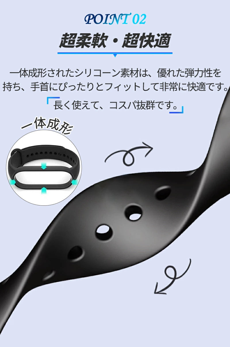 miband9 miband8 miband7 miband6 miband5/4/3 xiaomi シャオミ スマートバンド シャオミィ ベルト バンド 交換 セット Mi band8/7/6/5/4/3 対応 ミバンド8 ミバンド7 ミバンド6/5/4/3 互換 ミーバンド xiaomi mi band