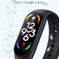 【保護フィルム2枚付き】 miband9 miband8 miband7 miband6 miband5/4/3 xiaomi シャオミ スマートバンド シャオband-001