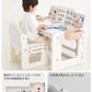 デスク 机 セット 子供 テーブル リビング学習 キッズ 高さ調整 学習机 幼児 1歳 2歳 3歳 4歳 ブロック キッズチェア デスクセット 勉強机  キッズbbtale-1001