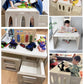 デスク 机 セット 子供 テーブル リビング学習 キッズ 高さ調整 学習机 幼児 1歳 2歳 3歳 4歳 5歳 5way キッズチェア デスクセット 勉強机 キbbtable-1002