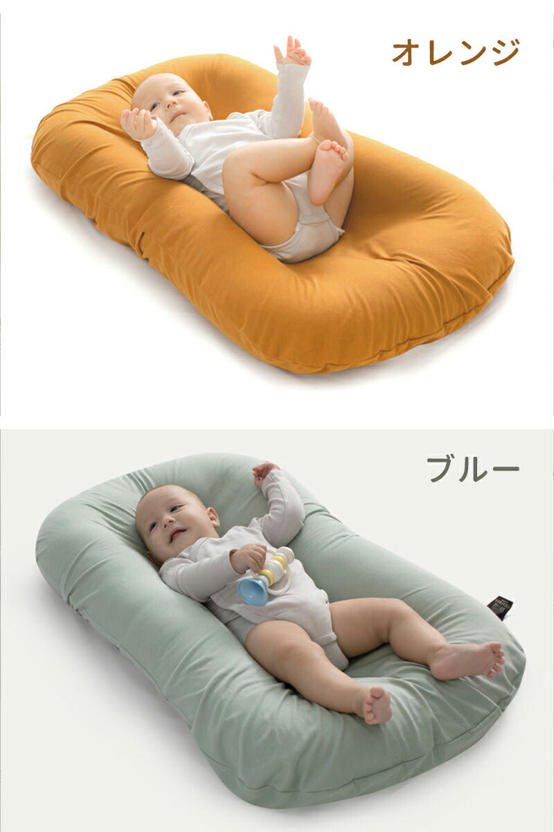 ベビーベッド コンパクト クーファン 赤ちゃん ベッドインベッド 折り畳み 綿100% 新生児 0～12ヶ月 コットン 持ち運び 添い寝 クーハン 寝返り防止 bedinbed-001