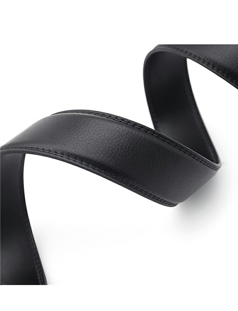 ベルト ゴルフベルト golfベルト メンズ オートロック 本革 紳士 ビジネス カジュアル フリーサイズ 大きい 無belt-003
