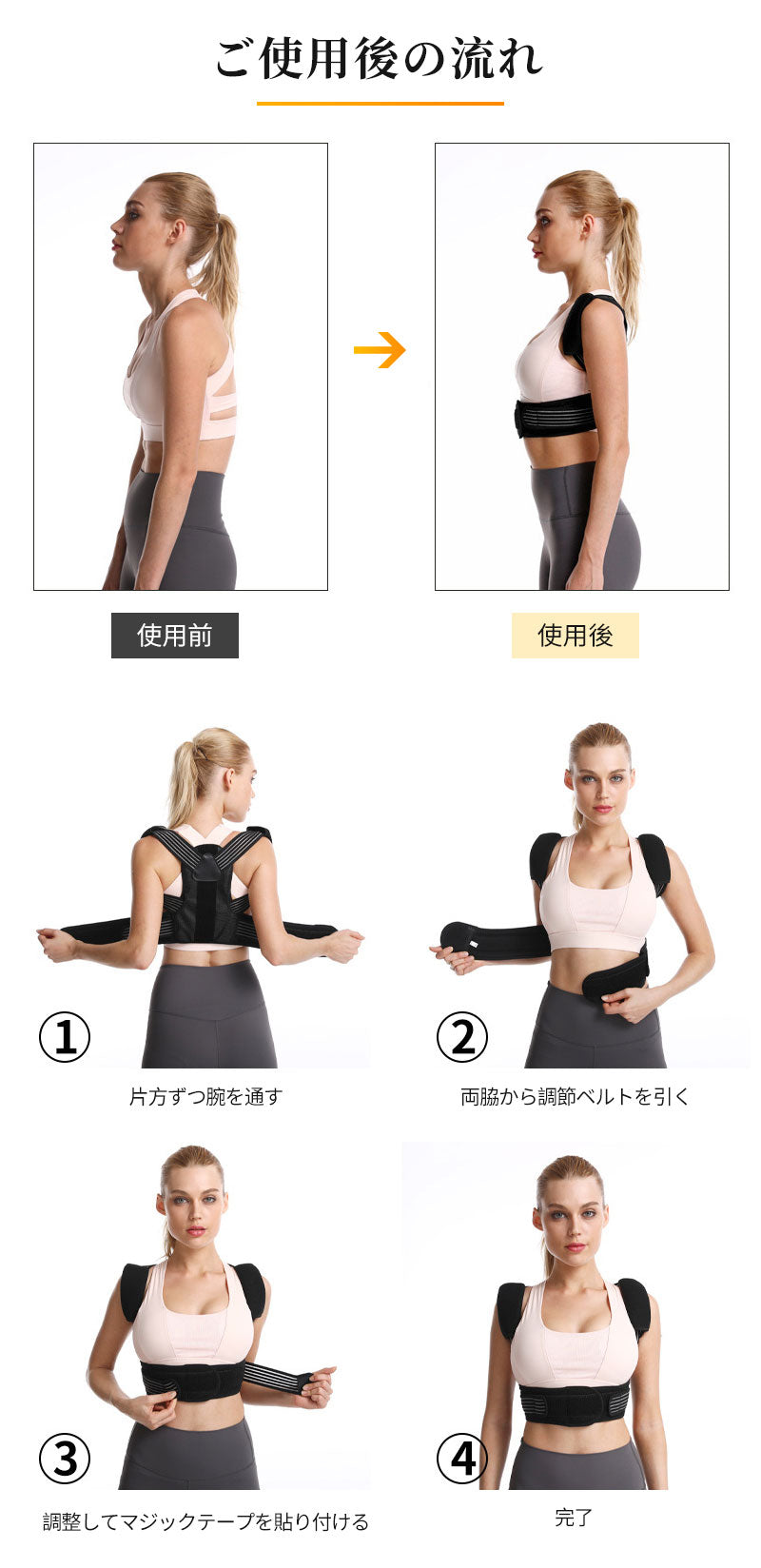 サポーター 背筋 姿勢サポーター 猫背 姿勢ベルト 美姿勢 背筋ベルト 巻き肩 男性 子供 姿勢矯正ベルト 猫背矯正ベルト ねこ背 矯正 背筋矯正ベルト 猫背サbesuto-1001
